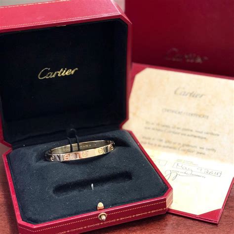 cartier love bracelet pawn shop.